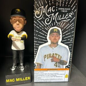 Mac Miller Pittsburgh pirates Bobblehead 2025 SGA